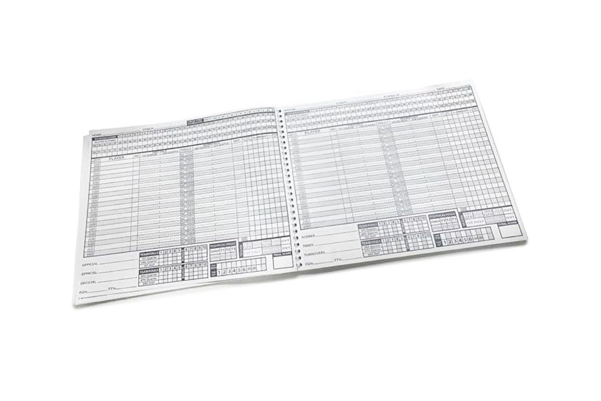 Markwort Mark V Basketball Scorebook<br />
