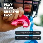 Lip protection mouthguard