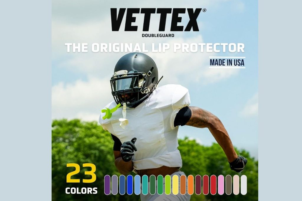 Lip protection mouthguard